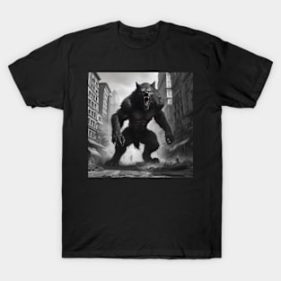 monster city design T-Shirt